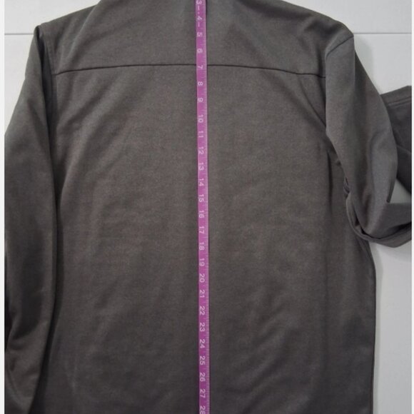 Callaway Golf Full Zippered Sweater Jacket Men's Size Large Quilted Fleece Logo - Picture 8 of 8